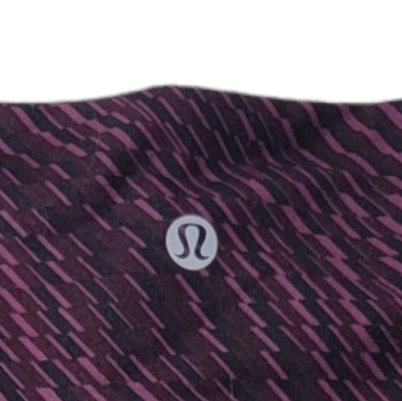 Lululemon Athletica woman's size 6 Shiftted Horizon red and grape color - Picture 7 of 11